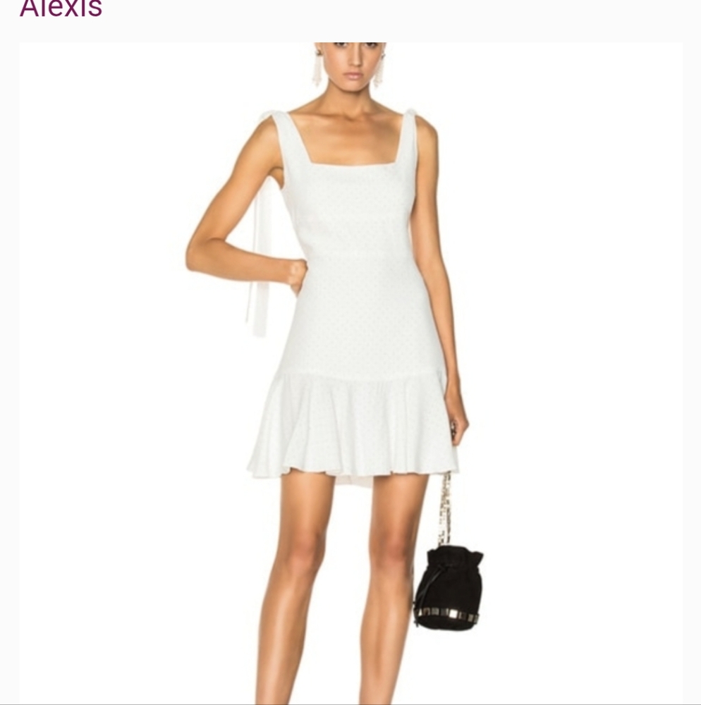 Alexis White Sleeveless Dress